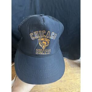 Vintage‎ Chicago Bears Trucker Hat SnapBack Mesh Rope Foam